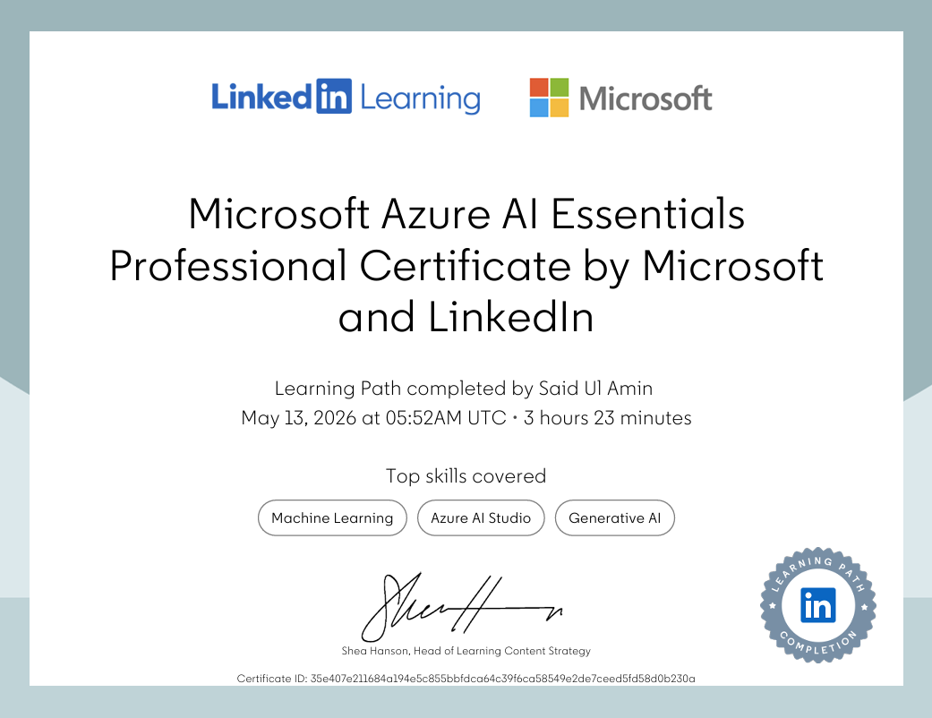 Microsoft Azure AI Essentials