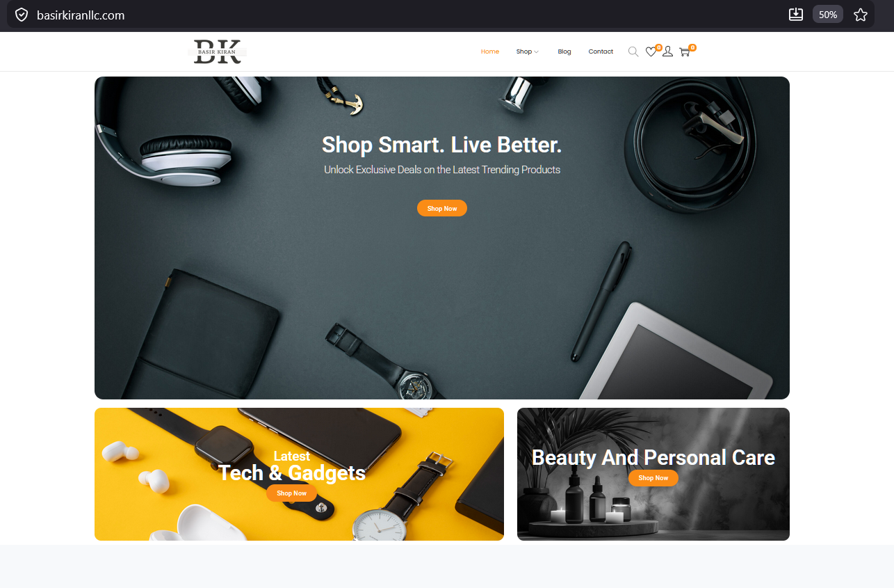 E-Commerce Website